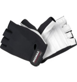 MadMax Fitness Gloves Basic White/Black MFG-250 1 par