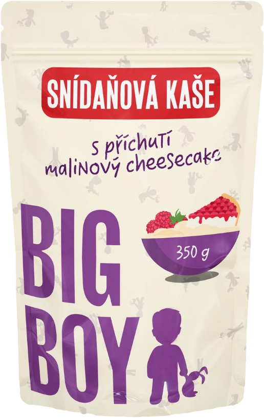 Big Boy Owsianka z sernikiem malinowym 350 g sernik malinowy wariant ECO