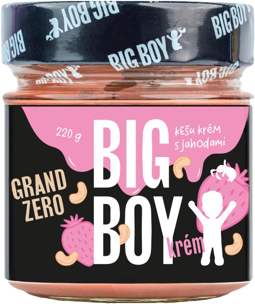 Big Boy Grand Zero Căpșuni 220 g caju-căpșuni