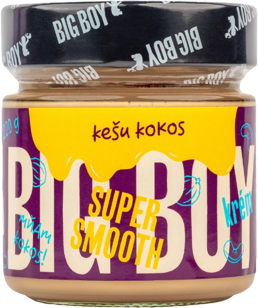 Big Boy Super gładki kokos nerkowca 220 g nerkowca-kokos