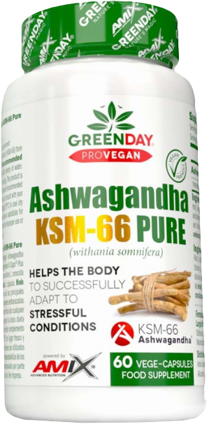 Amix GreenDay ProVegan Ashwagandha KMS-66 Pure 60 kapsúl