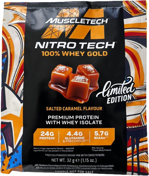 MuscleTech Nitro-Tech 100% Whey Gold 32 g caramello salato