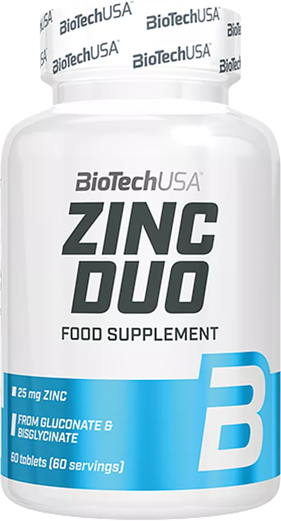 BioTech USA Zinc Duo 60 tabletta