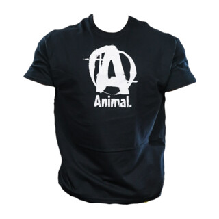 Universal Animal Basic Logo Tee black