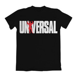 Universal Universal Logo Tee black