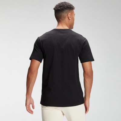 MyProtein Men's Repeat MP Graphic Short Sleeve T-Shirt sort