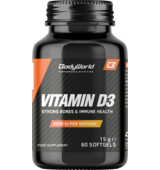 BodyWorld Vitamin D3 60 capsules