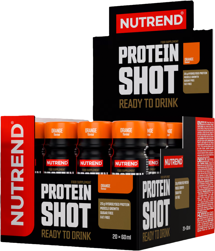 20x Nutrend Protein Shot 60 ml narancs