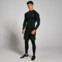 MyProtein Men's Training Baselayer High Neck Long Sleeve Top black