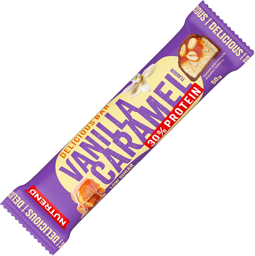 Nutrend Delicious Bar 50 g burro di arachidi e caramello