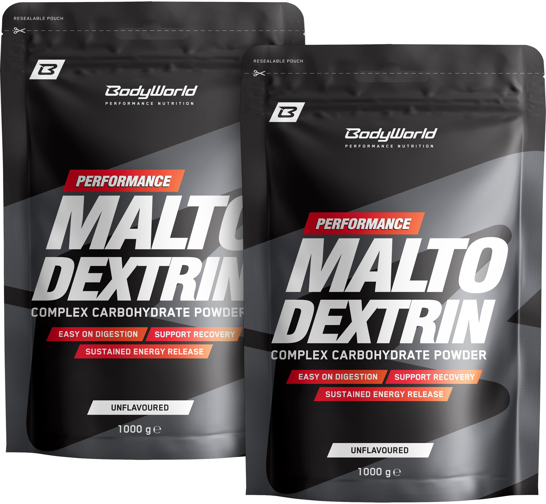 2x BodyWorld Maltodextrin 1000 g