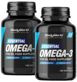 BodyWorld Essential Omega-3 1000 mg 2 x 90 kapsúl