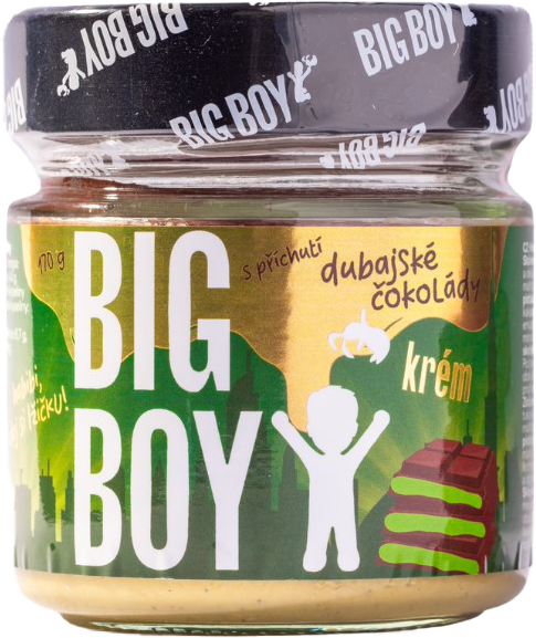Big Boy Cremă de fistic cu aromă de ciocolată Dubai 170 g ciocolată dubai