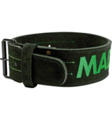 MadMax Suede Single Prong Belt MFB-301 black
