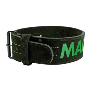 MadMax Suede Single Prong Belt MFB-301 μαύρο