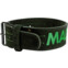MadMax Suede Single Prong Belt MFB-301 noir