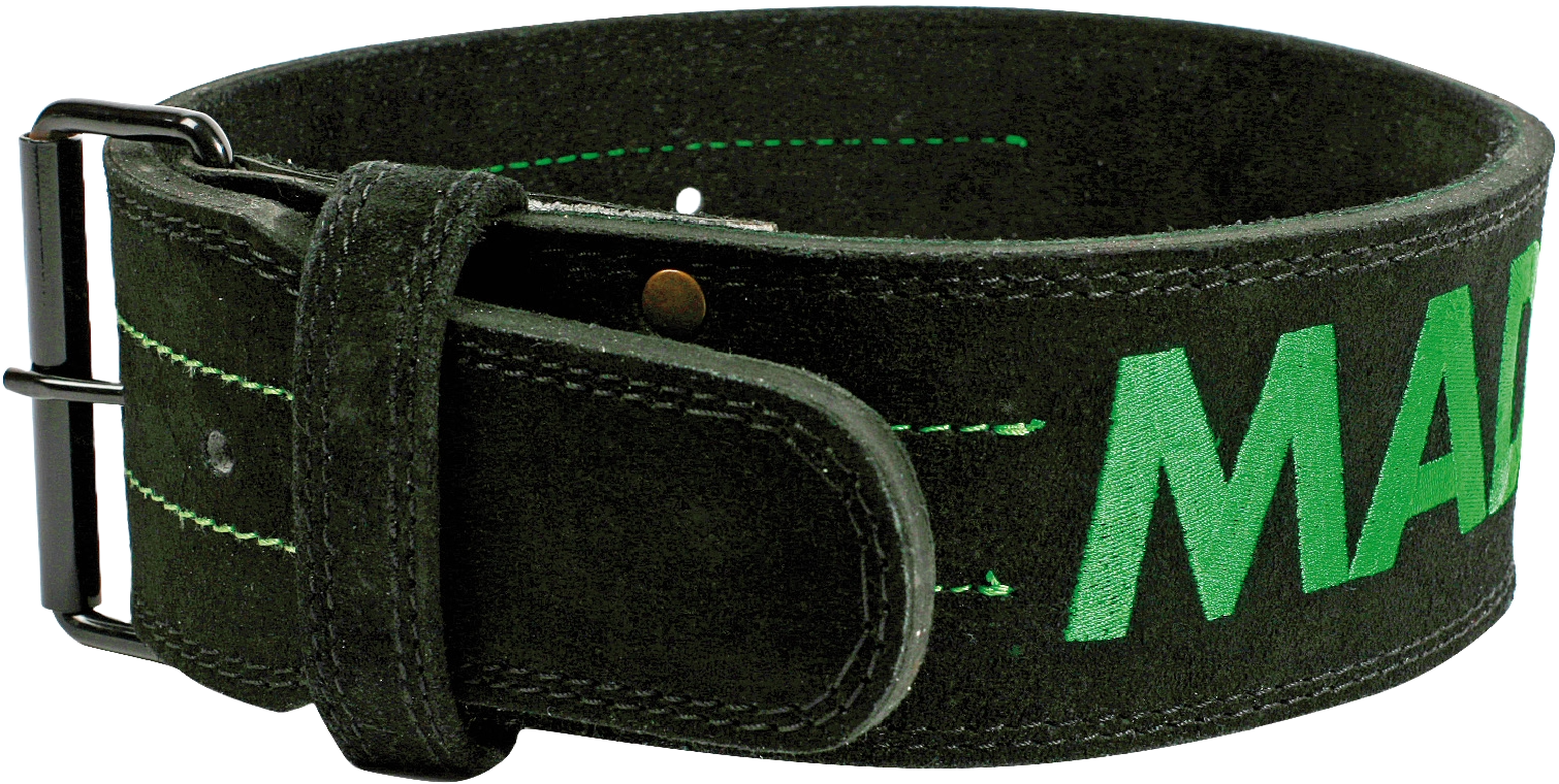 MadMax Suede Single Prong Belt MFB-301 svart L