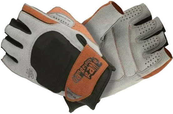 MadMax Ftiness Gloves Crazy MFG-850 grau/schwarz/orange M (medium)