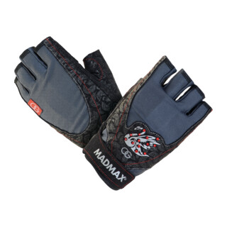 MadMax Women's fitness gloves Oksana Grishina Black Swan MFG-750 black
