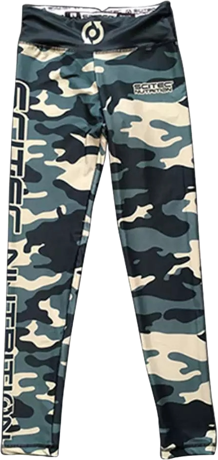 Scitec Nutrition Women's Military Leggings mimetico M