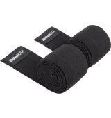 BioTech USA Knee wraps 200 cm črne barve