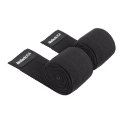 BioTech USA Knee wraps 200 cm črne barve