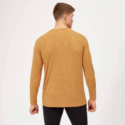 MyProtein Men's Performance Long-Sleeve T-Shirt amber marl