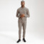 MyProtein Mens Luxe Classic Long Sleeve Crew taupe