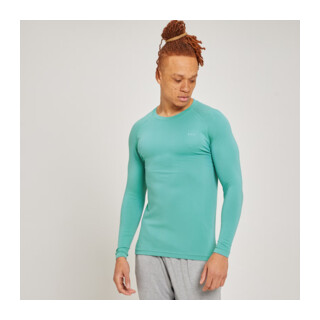 MyProtein Men's Composure Long Sleeve Top vert fumée