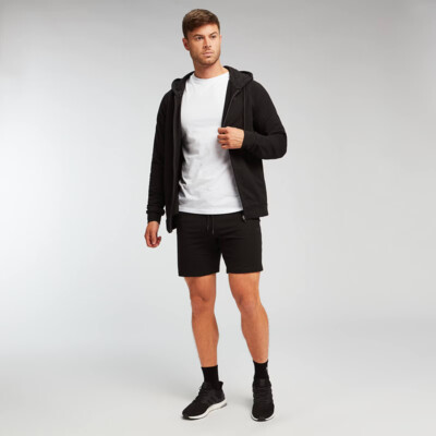 MyProtein Men’s Form Zip Up Hoodie črna