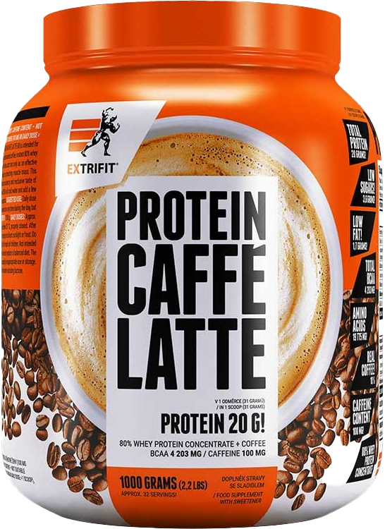 Extrifit Protein Caffe Latte 1000 g kawa z mlekiem