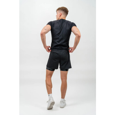 Nebbia Workout Compression T-shirt ENDURANCE 346 črna