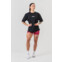 Nebbia Oversized tričko GYM ESSENTIALS 381 černá