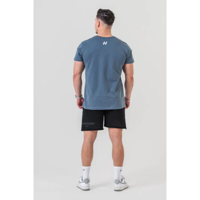 Nebbia Tričko GYM ESSENTIALS 380 šedá