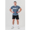 Nebbia Tričko GYM ESSENTIALS 380 šedá