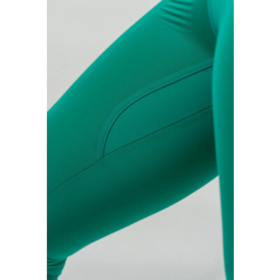 Nebbia High Waisted Side Stripe Leggings ICONIC 209 zelena