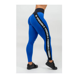 Nebbia High Waisted Side Stripe Leggings ICONIC 209 blå