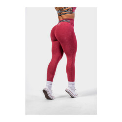 Nebbia Washed High Waisted Leggings LEGACY 777 rød