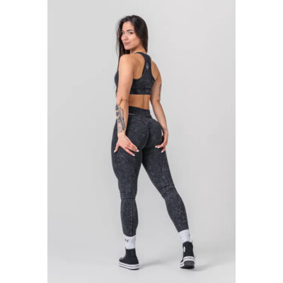 Nebbia Washed High Waisted Leggings GYM WARRIOR 776 sort