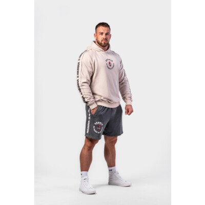 Nebbia Washed Sweat Shorts LEGEND 786 μαύρο