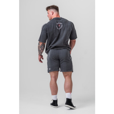 Nebbia Washed Sweat Shorts LEGEND 786 μαύρο
