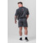 Nebbia Washed Sweat Shorts LEGEND 786 μαύρο