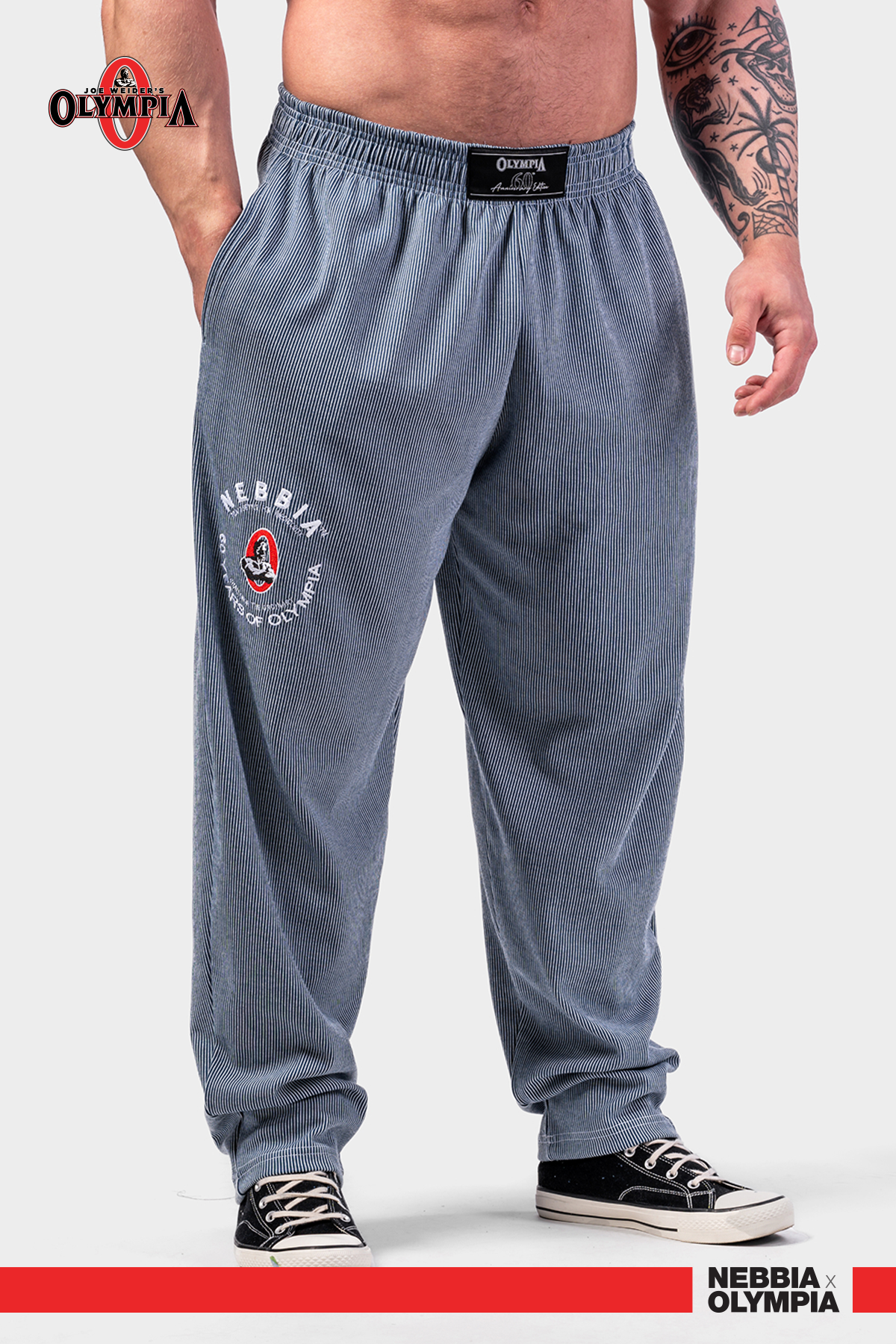 Nebbia Oversized Sweat Joggers SIGNATURE 796 blu L