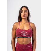 Nebbia Washed Open Back Sports Bra LEGACY 779 κόκκινο