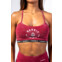 Nebbia Washed Open Back Sports Bra LEGACY 779 rdeča