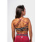 Nebbia Washed Open Back Sports Bra LEGACY 779 rdeča