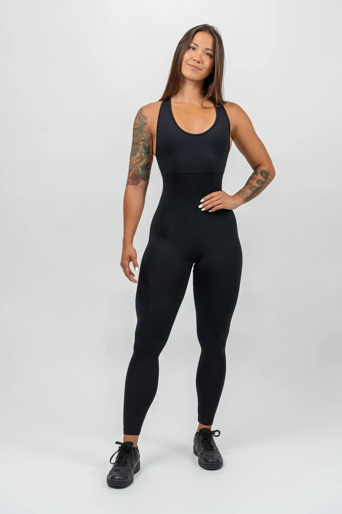Nebbia Športový overal GYM RAT 201 čierny L