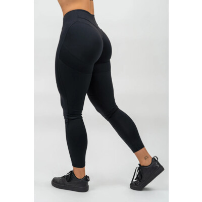 Nebbia High Waisted Shaping Leggings GLUTE PUMP 247 sort