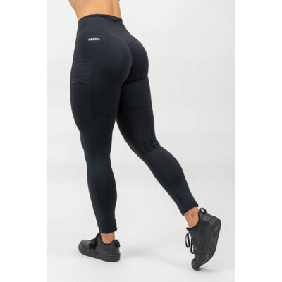 Nebbia High Waisted Leggings LEG DAY GOALS 248 sort