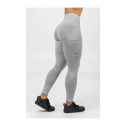 Nebbia High Waisted Leggings LEG DAY GOALS 248 grå
